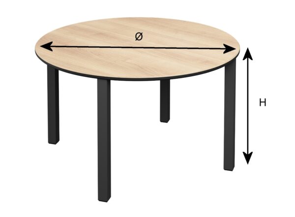 Ronde hoes op maat