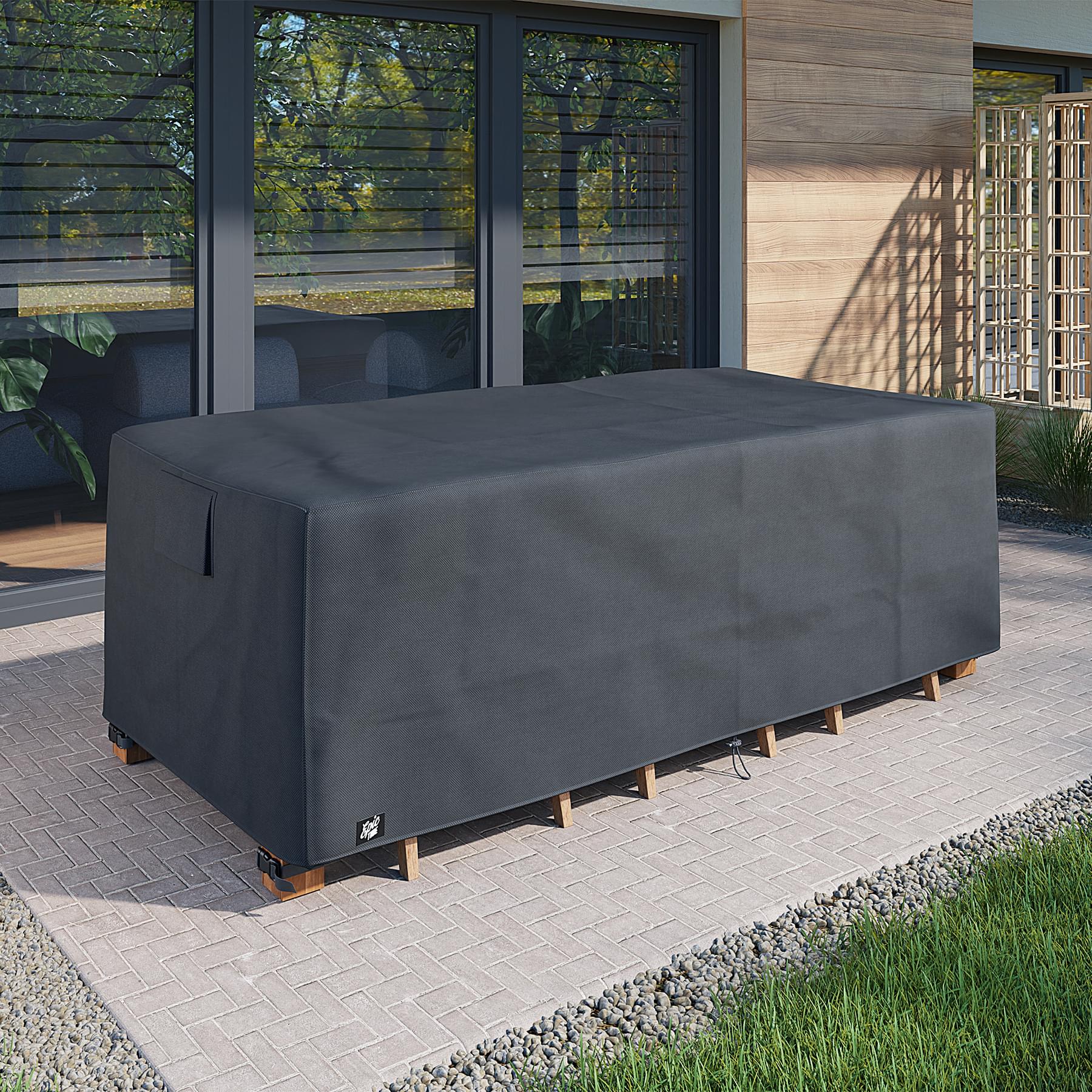 Rechteckige Abdeckung nach Maß