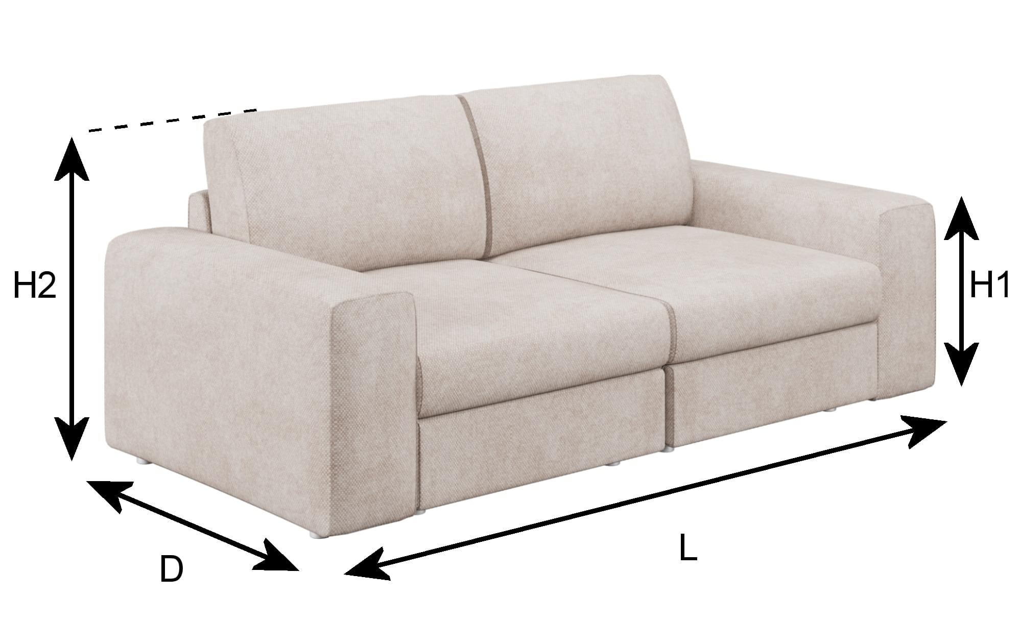 Sofa Abdeckung nach Maß