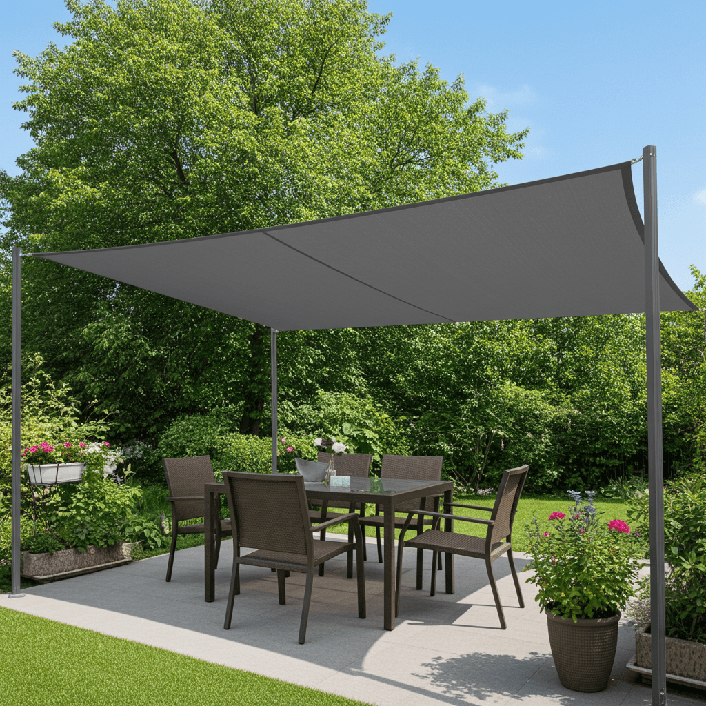 Rechteckige Abdeckplane nach Maß