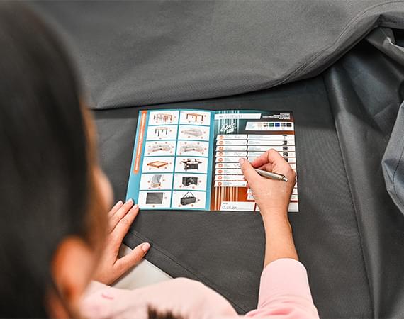 Sofa Abdeckung nach Maß