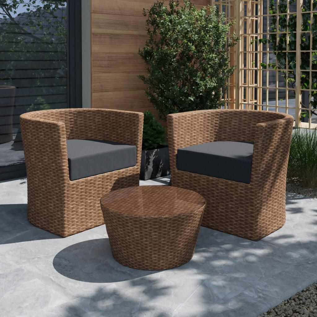 Hoes voor halfrond kussen op maat