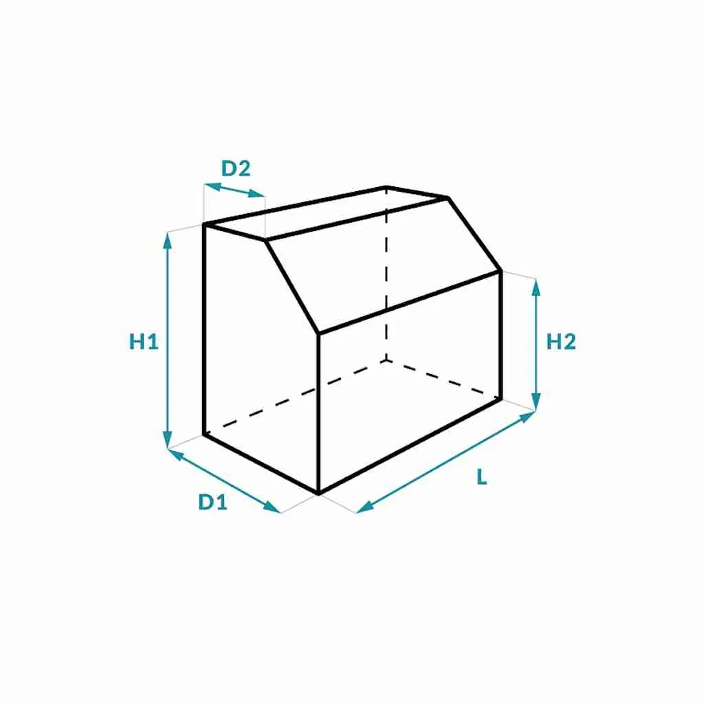 Couverture sur mesure - Forme PIANO